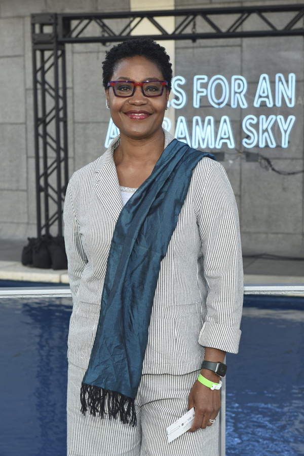 Actor Deidrie Henry arrives for the opening night performance of ?Blues for an Alabam Photo