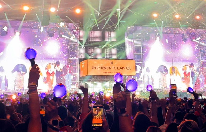ARMY Diaries: The Power of BTS is Palpable as Las Vegas Becomes 'Borahaegas' For PERMISSION TO DANCE ON STAGE Image