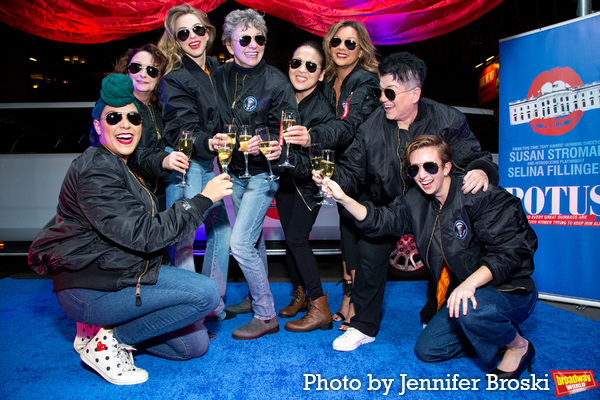 Photos: POTUS Company Toasts First Performance on Broadway Image