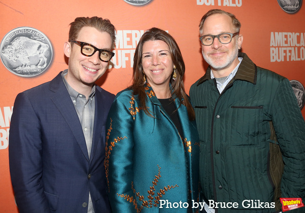 Tony Marion, Stellene Volandes and Bruce Pask Photo