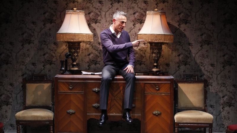 Sunday Morning Michael Dale: David Greenspan Goes Solo in The Patsy and Take Me Out Prompts a Mets Memory Image