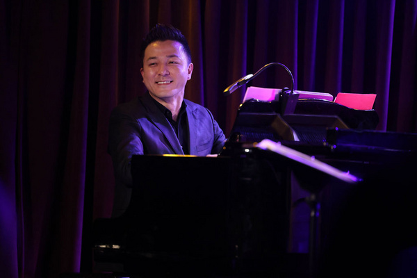 Musical Director Yasuhiko Fukuoka at Rewind Live at Greenroom 42  Photo