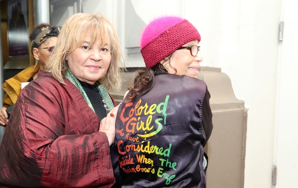 Photos: FOR COLORED GIRLS Original Cast Members Visit Current Broadway Company Image