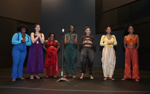 Photos: FOR COLORED GIRLS Original Cast Members Visit Current Broadway Company Image