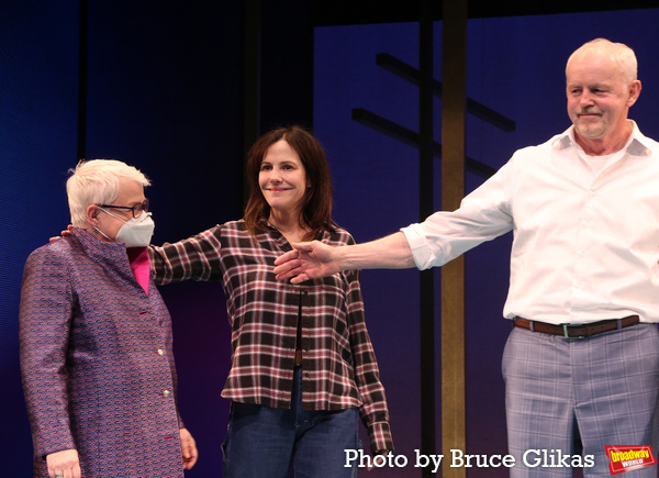 Playwright Paula Vogel, Mary-Louise Parker and David Morse  Photo