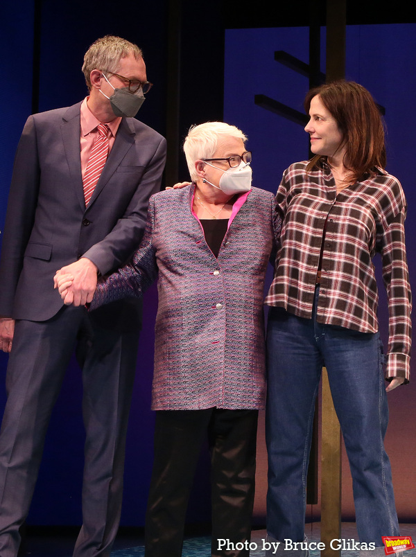 Director Mark Brokaw, Playwright Paula Vogel and Mary-Louise Parker Photo