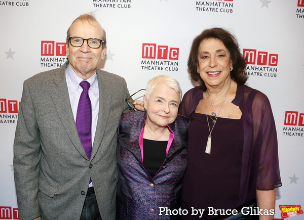 Barry Grove, Paula Vogel and Lynne Meadow  Photo