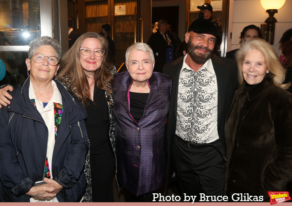 Anne Sterling, Sarah Ruhl, Paula Vogel, Nilo Cruz and Daryl Roth Photo