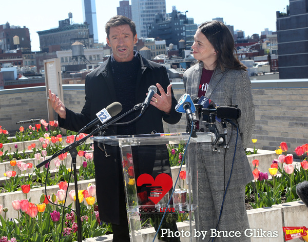 Photos: In the Kitchen with THE MUSIC MAN's Hugh Jackman & Sutton Foster Image