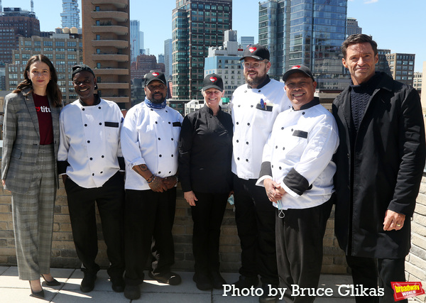 Photos: In the Kitchen with THE MUSIC MAN's Hugh Jackman & Sutton Foster Image