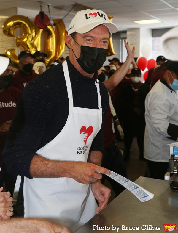 Photos: In the Kitchen with THE MUSIC MAN's Hugh Jackman & Sutton Foster Image