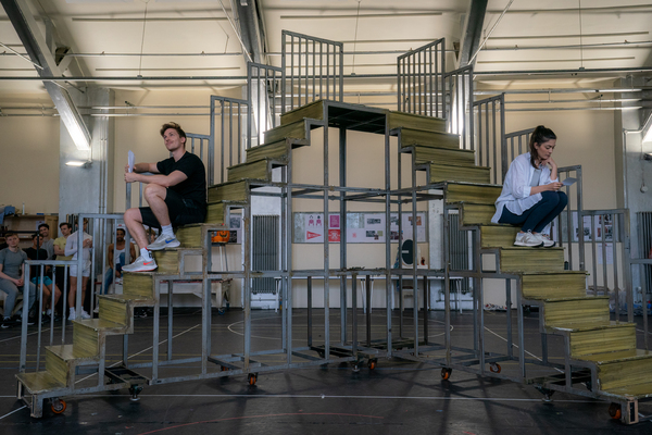 Photos: Inside Rehearsals for GREASE, with Dan Partridge & Olivia Moore Image