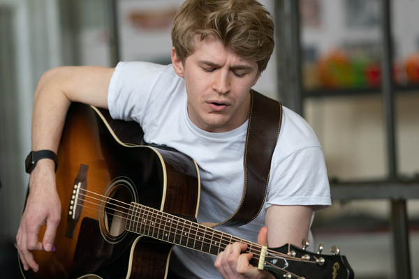 Photos: Inside Rehearsals for GREASE, with Dan Partridge & Olivia Moore Image