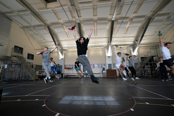 Photos: Inside Rehearsals for GREASE, with Dan Partridge & Olivia Moore Image