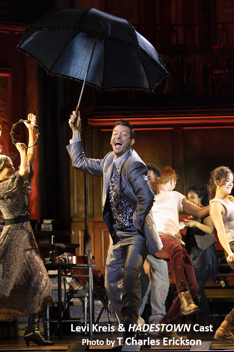 Interview: HADESTOWN's Levi Kreis Always Singing, Ever Preaching To Make A Difference Image