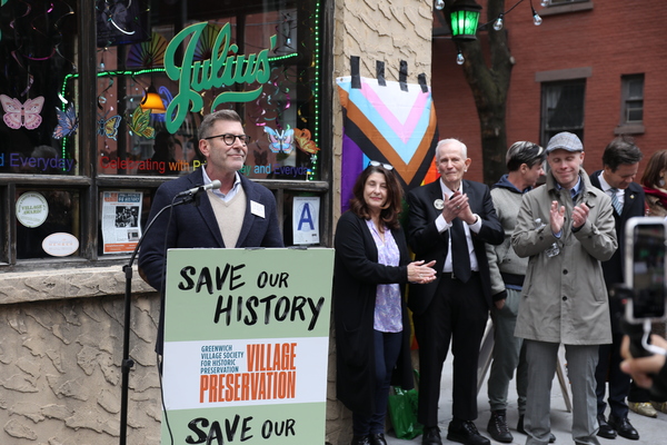 Photos: John Cameron Mitchell & More Acknowledge Julius' Significance to LGBT Activism & History Image