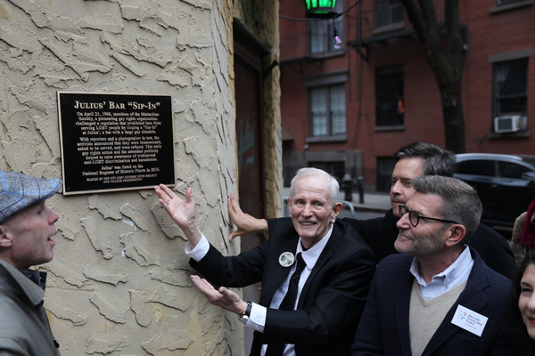 Photos: John Cameron Mitchell & More Acknowledge Julius' Significance to LGBT Activism & History Image