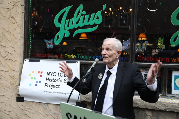 Photos: John Cameron Mitchell & More Acknowledge Julius' Significance to LGBT Activism & History 
