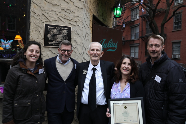 Photos: John Cameron Mitchell & More Acknowledge Julius' Significance to LGBT Activism & History Image