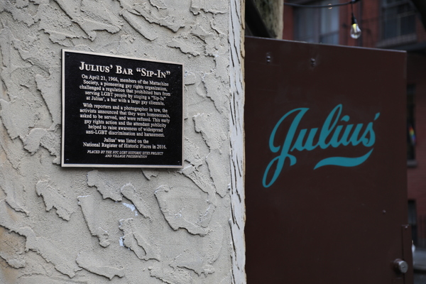 Photos: John Cameron Mitchell & More Acknowledge Julius' Significance to LGBT Activism & History Image