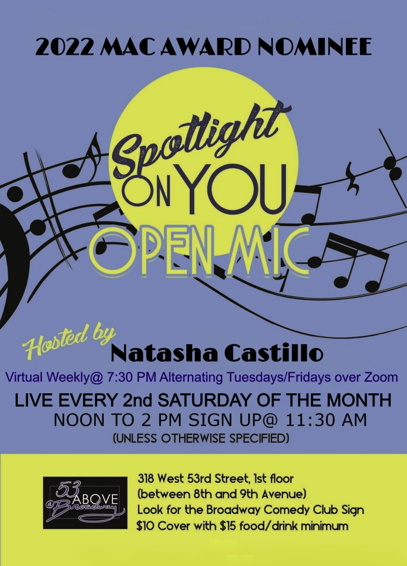Interview: Catching Up with SPOTLIGHT ON YOU OPEN MIC's Natasha Castillo 