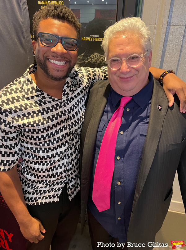 Keenan Scott II and Harvey Fierstein Photo