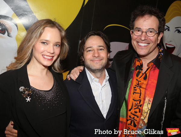 Caitlin Mehner, Danny Strong and Michael Mayer Photo