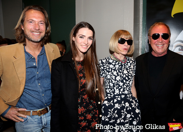 Lance LePere, Bee Shaffer, Anna Wintour and Michael Kors Photo
