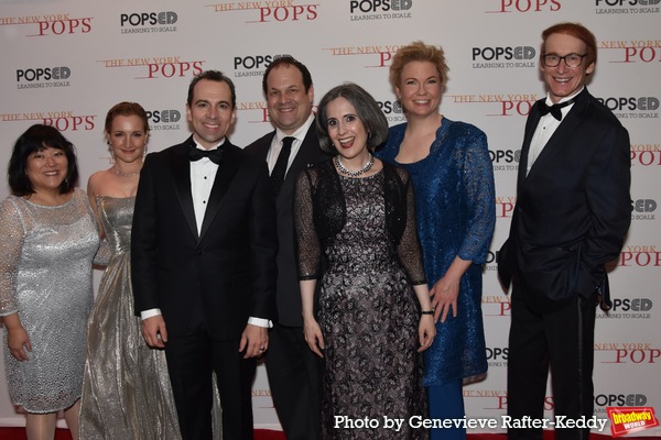 Ann Harada, Maggie Lakis, Rob McClure, Jordan Gelber, Stephanie D'Abruzzo, Jennifer B Photo