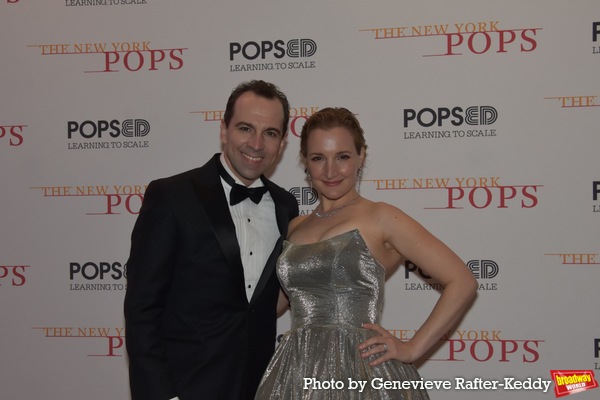 Rob McClure and Maggie Lakis Photo