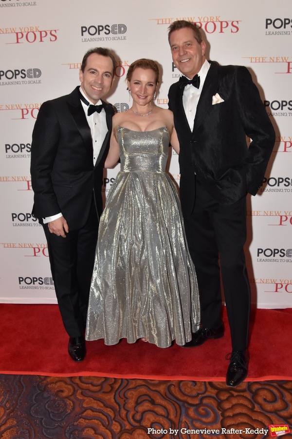 Rob McClure, Maggie Lakis and Steven Reineke Photo