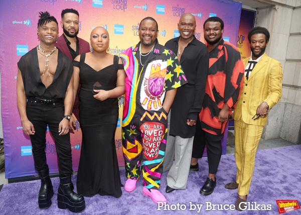 Photos: A STRANGE LOOP Company Hits the Purple Carpet on Opening Night Image