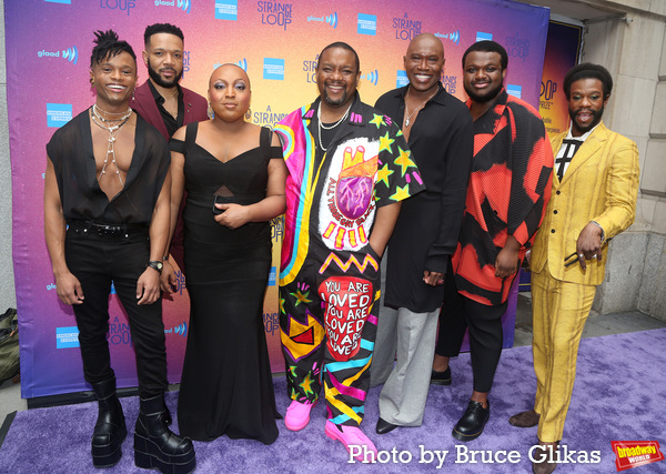 Photos: A STRANGE LOOP Company Hits the Purple Carpet on Opening Night Image
