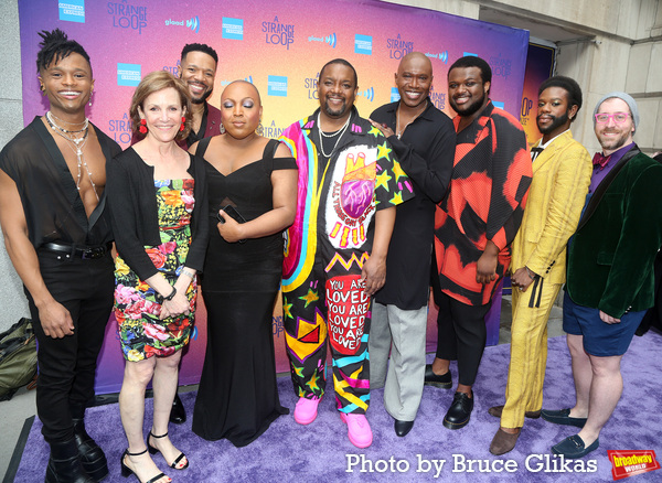 Photos: A STRANGE LOOP Company Hits the Purple Carpet on Opening Night Image