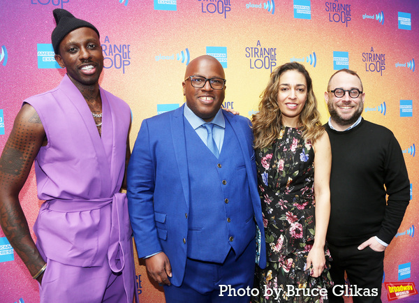 Photos: A STRANGE LOOP Company Hits the Purple Carpet on Opening Night Image