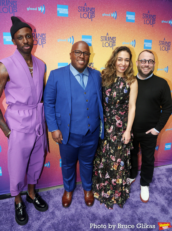 Photos: A STRANGE LOOP Company Hits the Purple Carpet on Opening Night Image