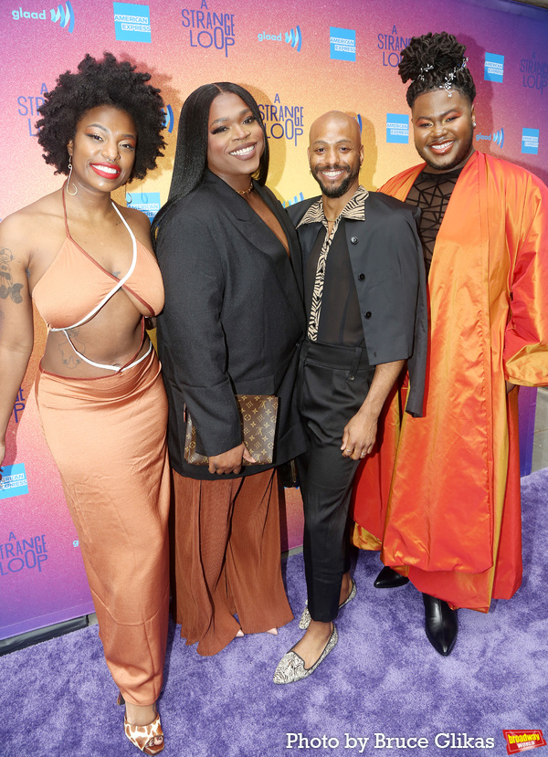 Photos: A STRANGE LOOP Company Hits the Purple Carpet on Opening Night Image