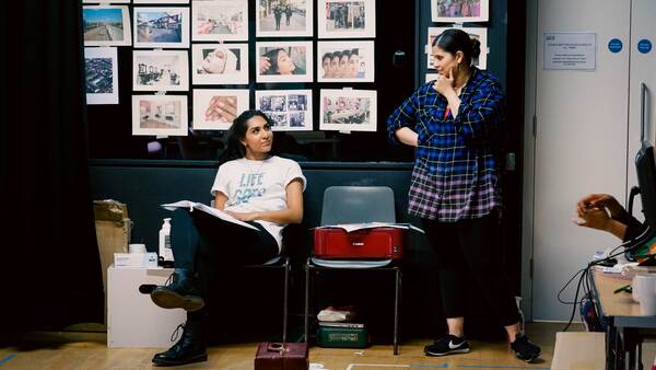 Photos: Inside Rehearsal For LOTUS BEAUTY at Hampstead Downstairs Image