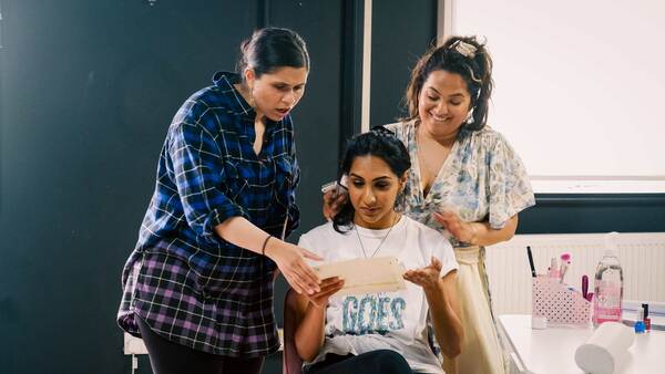 Photos: Inside Rehearsal For LOTUS BEAUTY at Hampstead Downstairs Image