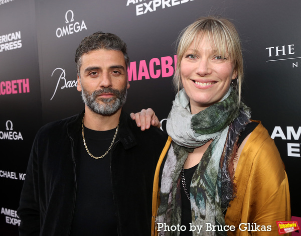 Oscar Isaac and Elvira Lind  Photo