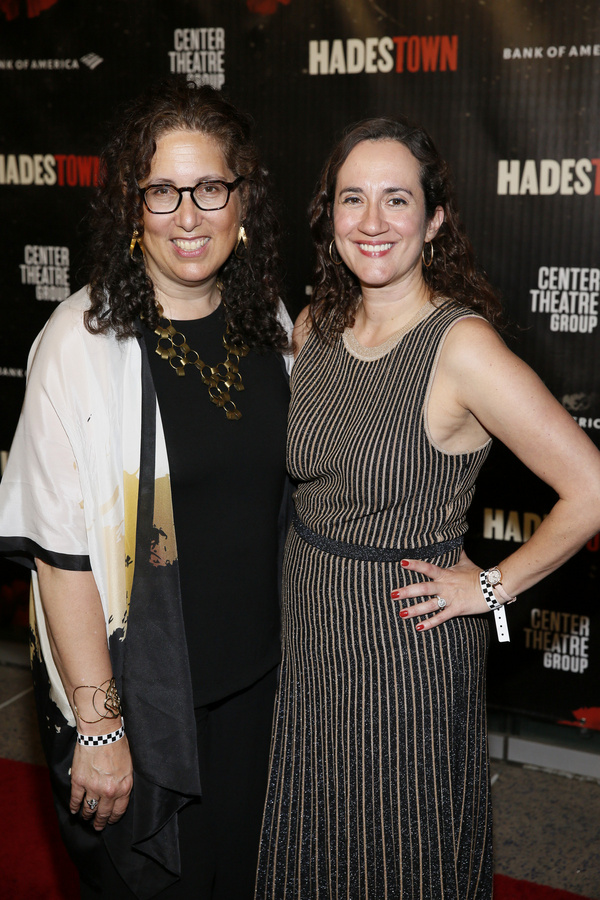 From left, producer Mara Isaacs and Center Theatre Group Managing Director/CEO Meghan Photo