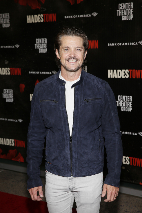 Actor Jonathan Del Arco arrives for the opening night performance of ?Hadestown? at C Photo