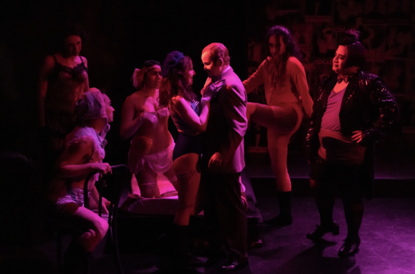 The cast of CABARET at Reboot Theatre

 Photo