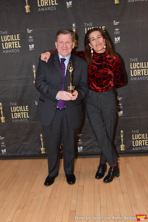 Photos: Backstage at the 37th Annual Lucille Lortel Awards Image