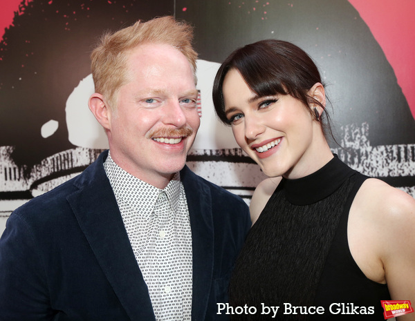 Jesse Tyler Ferguson and Rachel Brosnahan  Photo