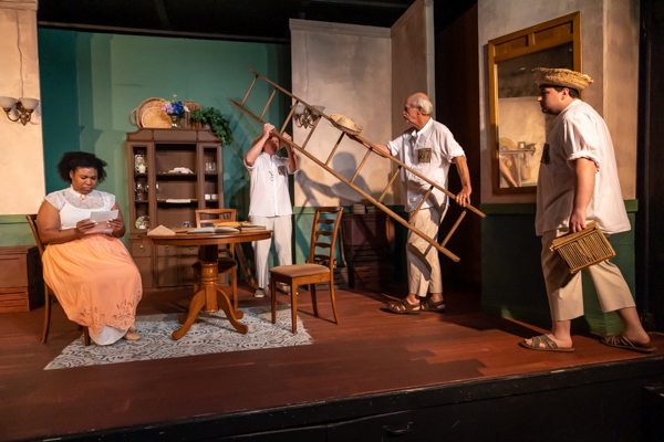 Photos: First look at Curtain Players' MY Three Angels Image