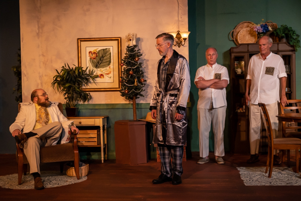Photos: First look at Curtain Players' MY Three Angels Image