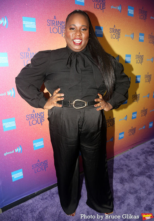 Photos: On the Opening Night Purple Carpet for A STRANGE LOOP Image