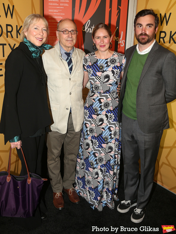 Sarah Kernochan, James Lapine, Phoebe Lapine and Charlie Moffett Photo