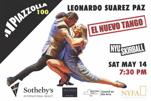 Photos: First Look at Leonardo Suarez Paz's PIAZZOLLA 100 Tour Image